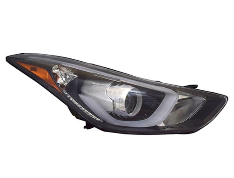 Headlight Right Regular 20-9641-00 - TYC Genera 2014-16 Hyundai Elantra