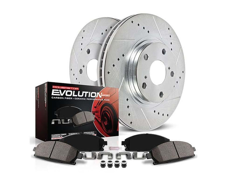 Brake Kit Front Rear Z23 Evolution Sport K8344 - Power Stop 2019 Hyundai Elantra