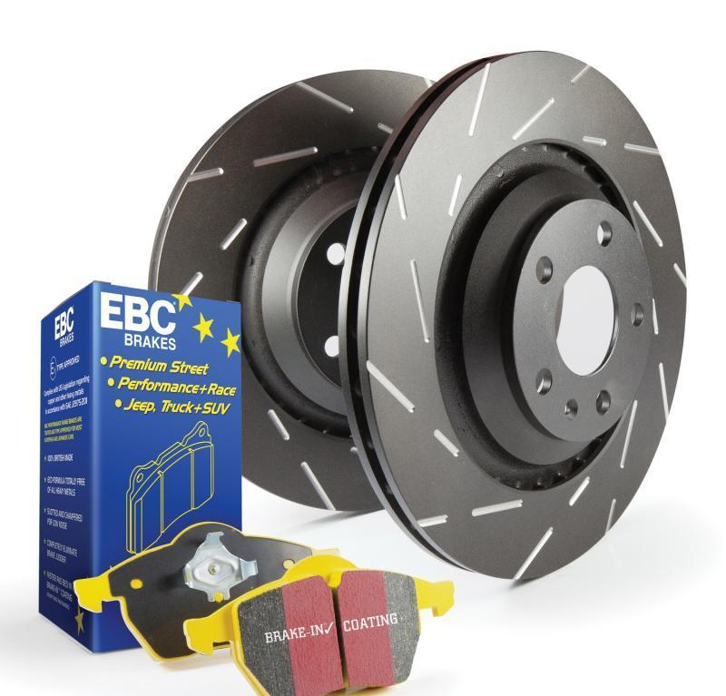 Brake Kit & Rotor USR Yellowstuff S9 S9KF1836 - EBC Brakes 2015-18 Hyundai Sonata 4Cyl 1.6L