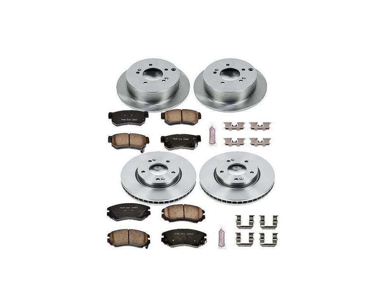 Brake Kit Front Rear - Power Stop 2006-08 Hyundai Sonata