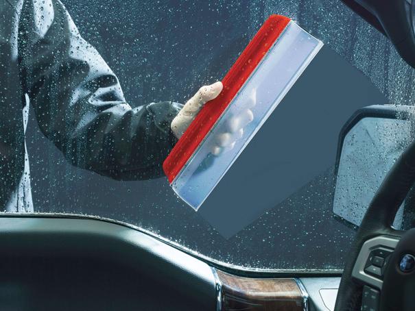 Squeegee Single Red Clear - Weathertech Universal