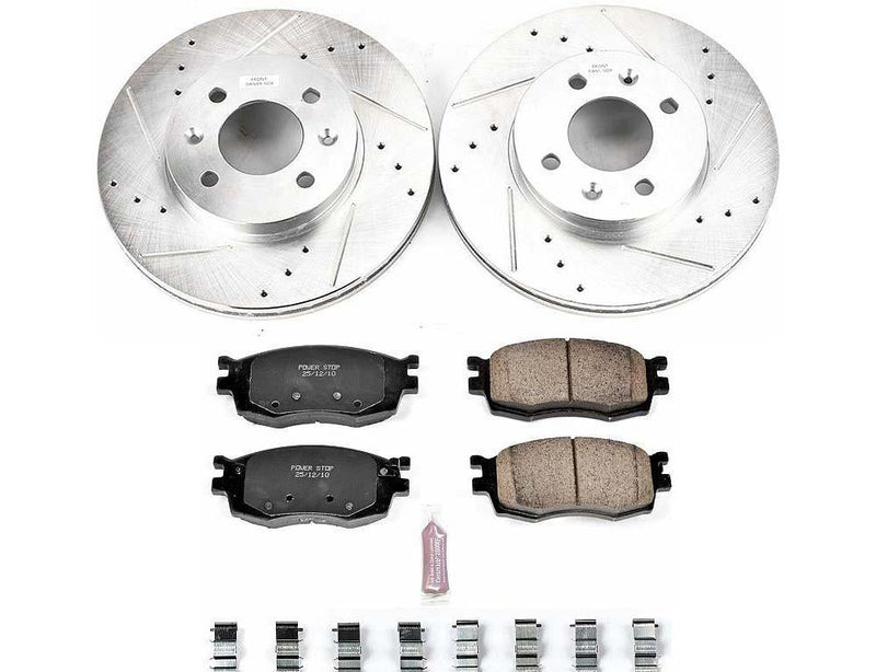 Brake Kit Front Z23 Evolution Sport - Power Stop 2006-11 Hyundai Accent