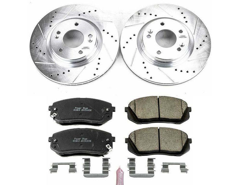 Brake Kit Front Z23 Evolution Sport - Power Stop 2015-16 Hyundai Sonata