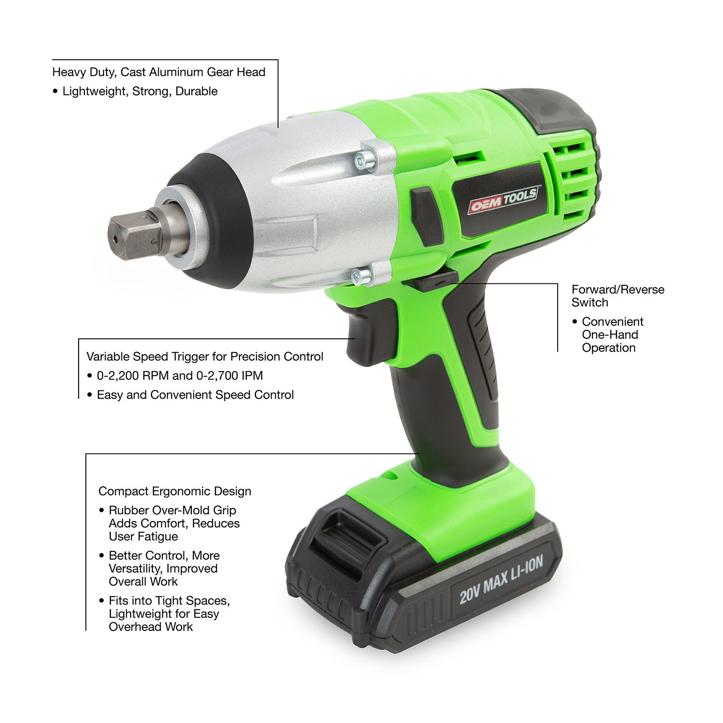 Impact Driver Single - OEMTOOLS Universal