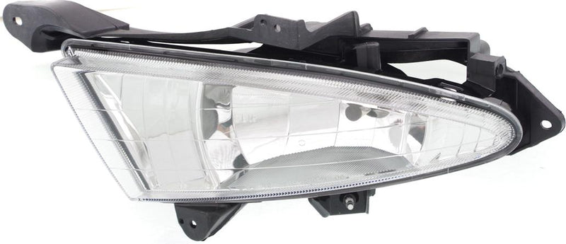 Fog Light Left Single W/ Bulb(s) Capa Certified - Replacement 2007-2010 Elantra