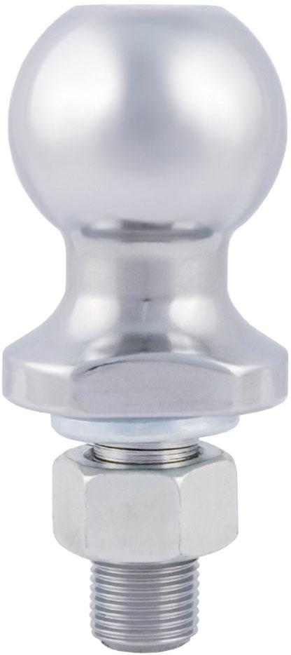 Hitch Ball Single Chrome Steel - Curt Universal