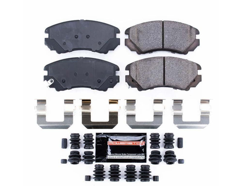 Brake Pad Z23 Evolution Sport w/ Hardware Front Z23-924 - Power Stop 2007-10 Hyundai Elantra