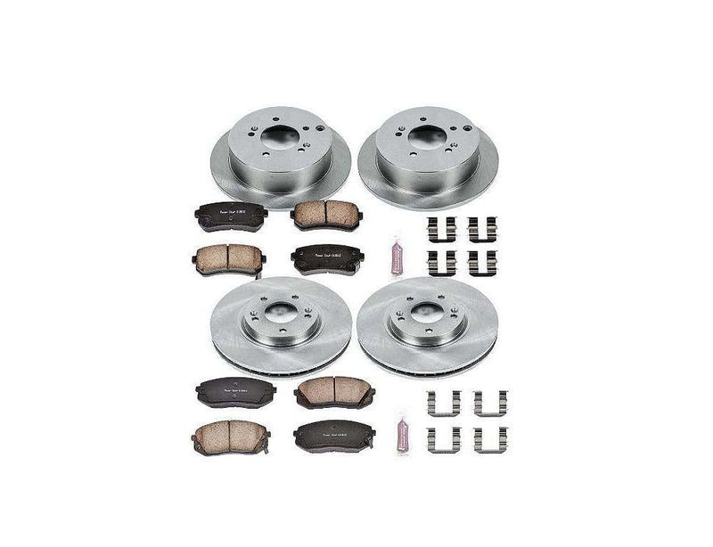 Brake Kit Front Rear - Power Stop 2010-15 Hyundai Tucson