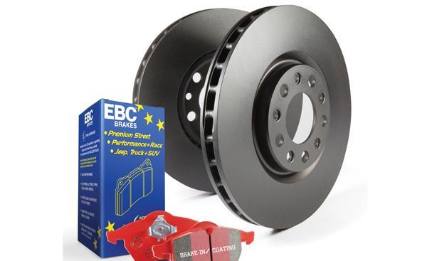 Disc Brake Pad & Rotor Kit Front DP31899C+RK7627 S12KF S12KF1449 - EBC Brakes 2012 Hyundai Elantra 4Cyl 1.8L