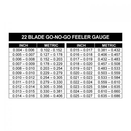 Feeler Gauge Single - OEMTOOLS Universal