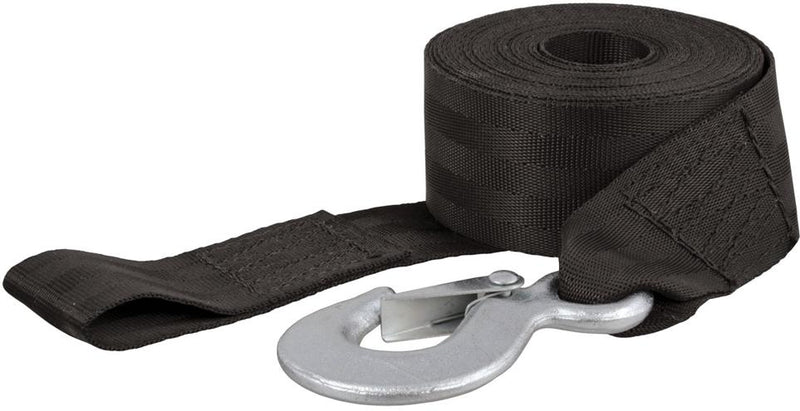 Tow Strap Single Black Nylon - Curt Universal