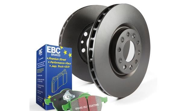 Disc Brake Pad & Rotor Kit Rear DP22188+RK7687 S11KR - EBC Brakes 2015-17 Hyundai Sonata 4Cyl 1.6L and more