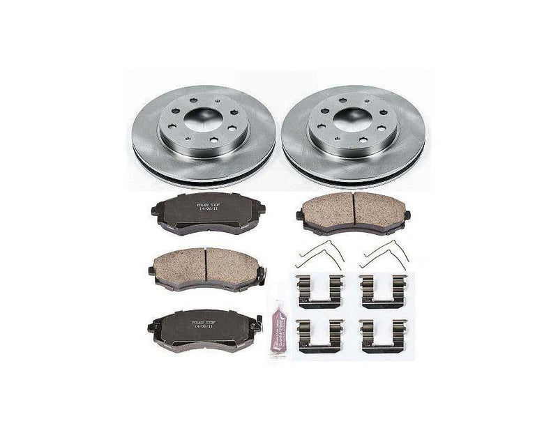 Brake Kit Front KOE1087 - Power Stop 1998-01 Hyundai Elantra