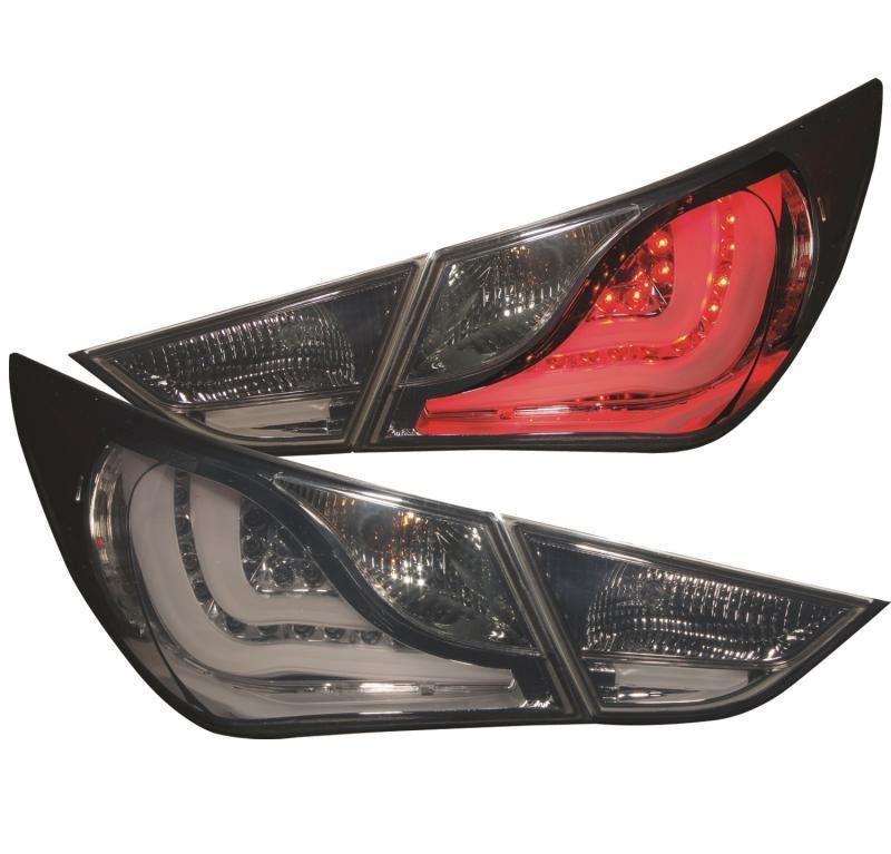 Tail Light Assembly - ANZO USA 2011-14 Hyundai Sonata