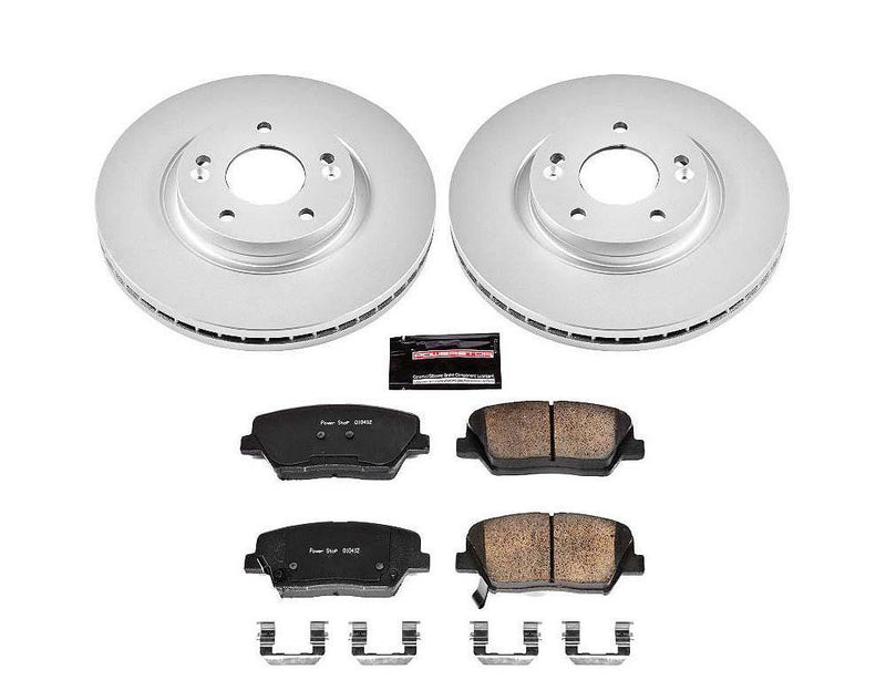 CRK5926 Power Stop Geomet Coated Brake Kit 2010-12 Hyundai Santa Fe