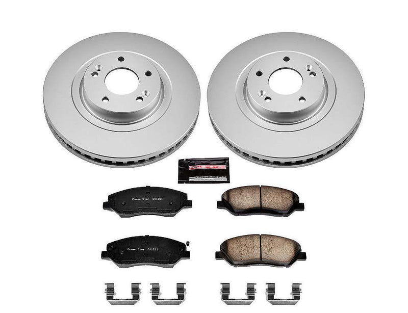 CRK6951 Power Stop Geomet Coated Brake Kit 2013-16 Hyundai Santa Fe