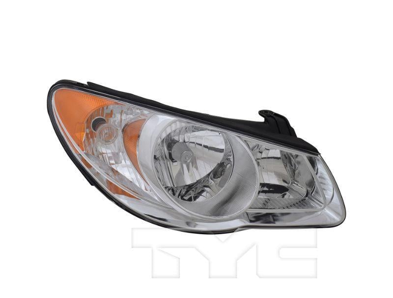 Headlight CAPA Certified Halogen 20-6811-90-9 - TYC Genera 2010 Hyundai Elantra