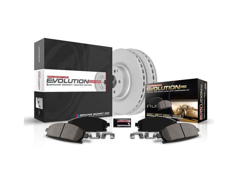 Brake Kit Rear Geomet Coated Z17 Evolution - Power Stop 2016-19 Hyundai Sonata