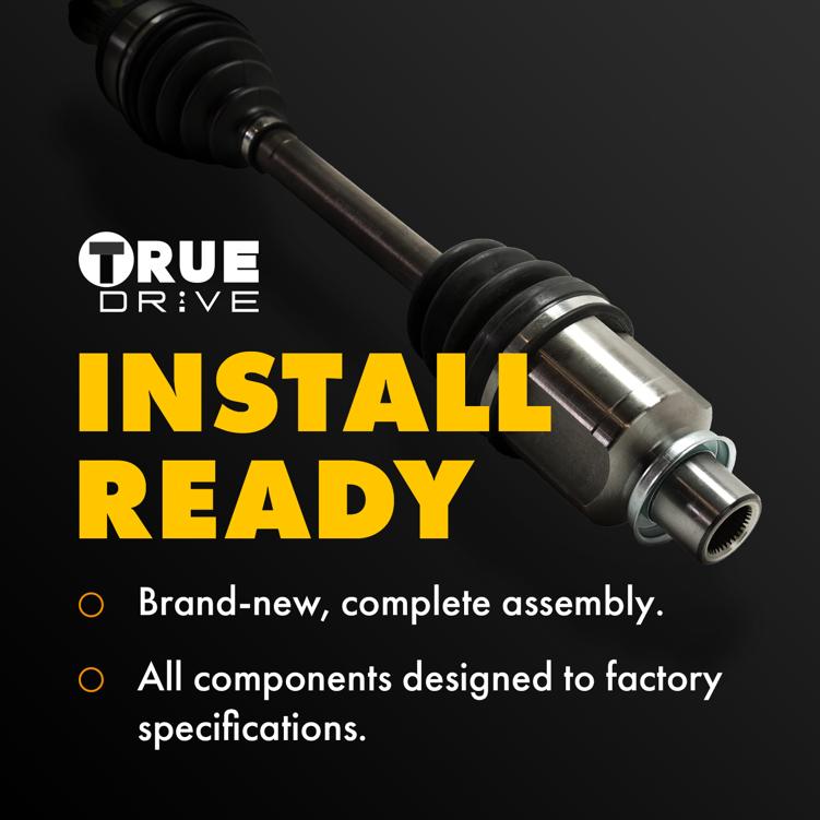 Axle Assembly Right Single - TrueDrive 2002 Accent