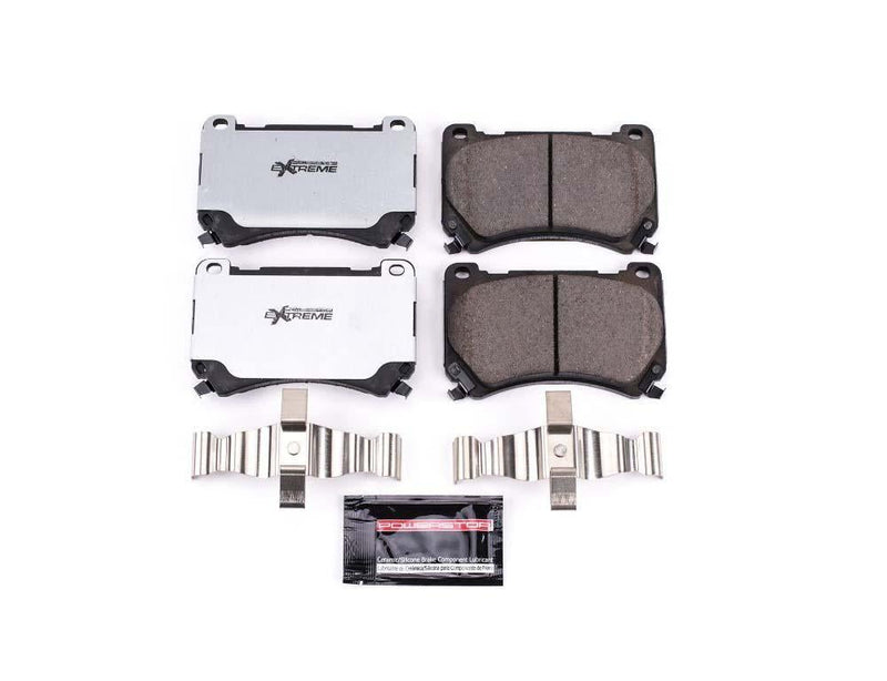 Brake Pad Z26 Extreme Street w/ Hardware Front - Power Stop 2011 Hyundai Equus