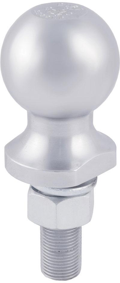 Hitch Ball Single Chrome Steel - Curt Universal