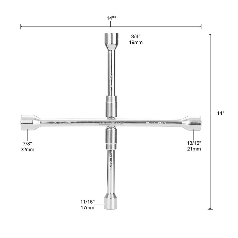 Lug Wrench Single Series - OEMTOOLS Universal