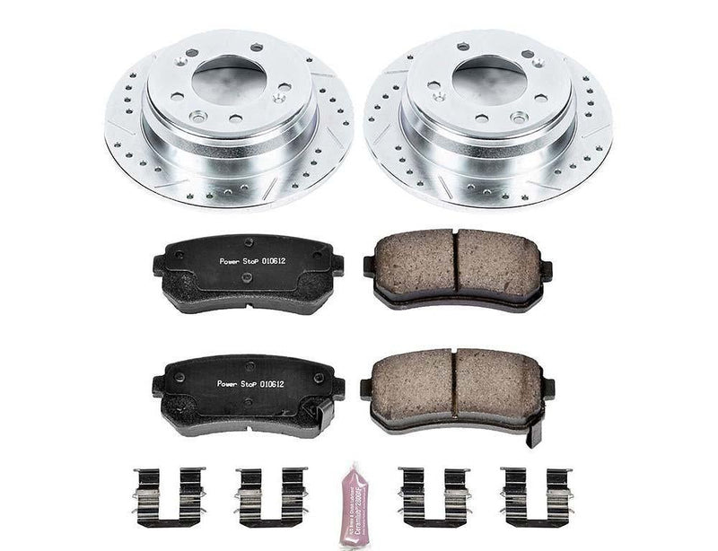 Brake Kit Rear Z23 Evolution Sport K6093 - Power Stop 2009-12 Hyundai Elantra