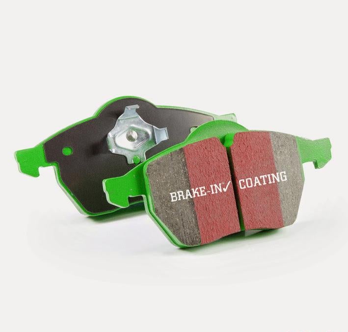 Disc Brake Pad Set Front Street Sport Greenstuff FMSI D1576 - EBC Brakes 2012-16 Hyundai Equus V8 5.0L