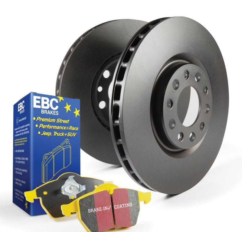 Disc Brake Pad & Rotor Kit Rear DP42031R+RK1775 S13KR - EBC Brakes 2009-10 Hyundai Sonata 4Cyl 2.4L